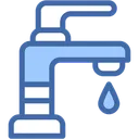 Free Water Tap Tap Water Drop Icon