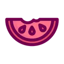 Free Watermelon Slices Organic Fruit Icon