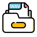 Free Wav Files And Folders File Format Icon