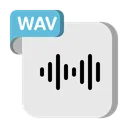 Free Wav  Icon