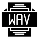 Free Wav File Type Icon
