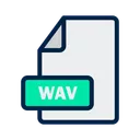 Free Wav File Format Icon