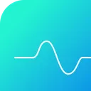 Free Wave Cosine Line Icon