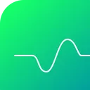 Free Wave Cosine Line Icon