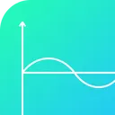 Free Wave Sine Line Icon