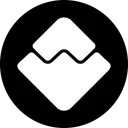 Free Waves Cryptocurrency Crypto Icon