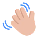 Free Hand Flat Medium Light Icon