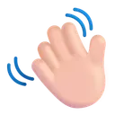 Free Hand Color Light Icon