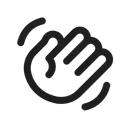 Free Gesture Finger Man Icon