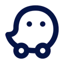 Free Waze Logo Social Media Icon