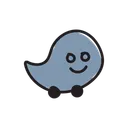 Free Waze  Icon