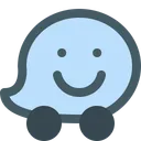 Free Waze Logo Icon