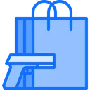 Free Gun Pistol Bag Icon