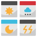 Free App Application Weather Icon