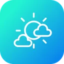 Free Cloud Clouds Sunny Icon