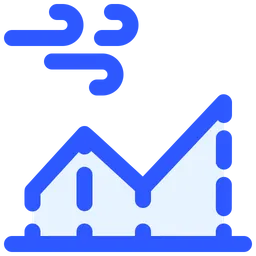 Free Weather Graph  Icon