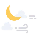 Free Weather Moon Star Icon