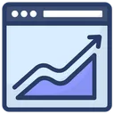 Free Rapport Dactivite Analyse Web Statistique Icône