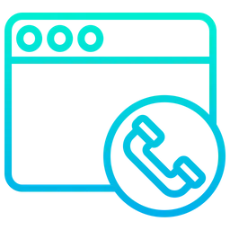 Free Web Call  Icon