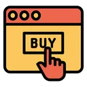 Free Web Website Online Shopping Icon