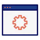 Free Web Website Configuration Icon