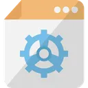 Free Web Configuration Web Maintenance Services Web Settings Icon