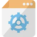 Free Web Configuration Web Maintenance Services Web Settings Icon