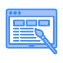 Free Web Design Website Web Layout Icon