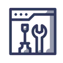 Free Web Design Development Icon