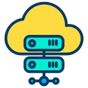 Free Cloud Host Hosting Icon