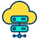 Free Cloud Host Hosting Icon