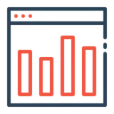 Free Web Analytics Analysis Icon