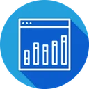 Free Web Analytics Analysis Icon