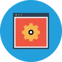 Free Web Settings Gear Icon