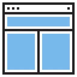 Free Layout da Web  Ícone