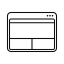 Free Web Layout  Icon