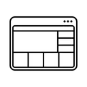 Free Web Layout  Icon