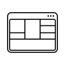 Free Web Layout  Icon