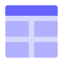 Free Web Layout Layout Section Icon