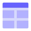 Free Web Layout Layout Section Icon