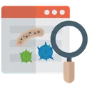 Free Web Monitoring Website Monitoring Analysis Icon