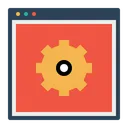 Free Web Settings Gear Icon