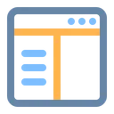 Free Web Template  Icon