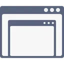 Free Webpage Window App Icon