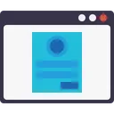Free Webpage Window App Icon