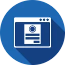 Free Webpage Window App Icon