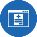 Free Webpage Window App Icon