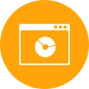 Free Webpage Window Gauge Icon