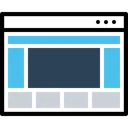 Free Webpage Window Grid Icon