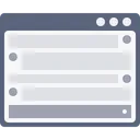 Free Webpage Window Application Icon